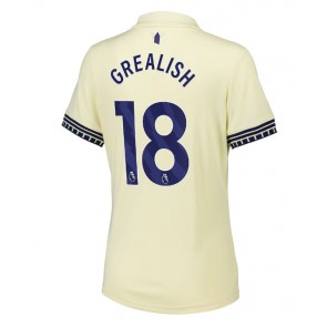 Everton Jack Grealish #18 Segunda Equipación Mujer 2025-26 Manga Corta